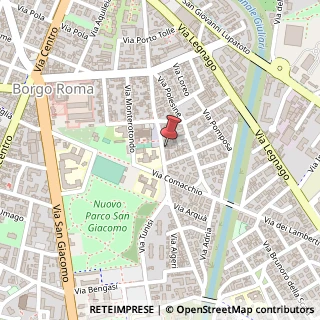 Mappa Via B. Giuliari, 29, 37100 Verona, Verona (Veneto)