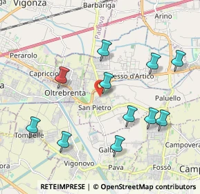 Mappa Via Barbariga Paluello, 30039 Stra VE, Italia (2.09182)