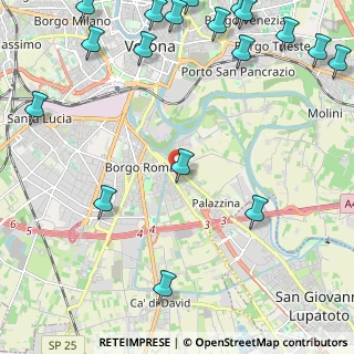 Mappa Via Imola, 37134 Verona VR, Italia (3.40421)