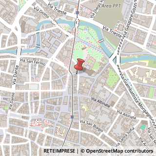 Mappa Piazza Eremitani,  4, 35121 Padova, Padova (Veneto)