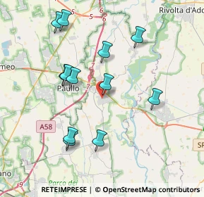 Mappa Via XX Settembre, 26839 Zelo Buon Persico LO, Italia (3.80833)