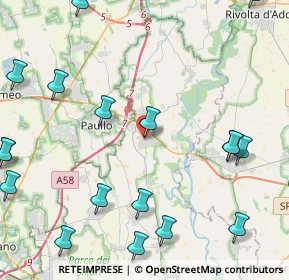 Mappa Via XX Settembre, 26839 Zelo Buon Persico LO, Italia (6.2005)