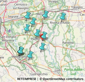 Mappa Via XX Settembre, 26839 Zelo Buon Persico LO, Italia (7.20917)