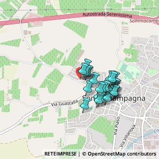 Mappa Via dell'Orsa Maggiore, 37066 Sommacampagna VR, Italia (0.36071)