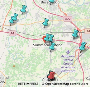 Mappa Via dell'Orsa Maggiore, 37066 Sommacampagna VR, Italia (5.3315)