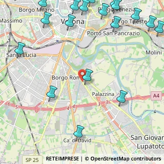Mappa Via Legnago, 37134 Verona VR, Italia (3.42053)