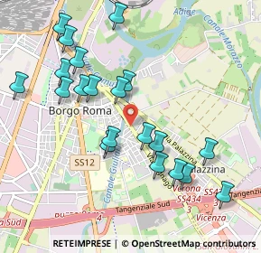 Mappa Via Legnago, 37134 Verona VR, Italia (1.031)