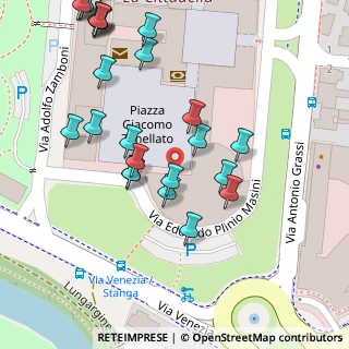 Mappa Piazza Sandro Pertini, 35129 Padova PD, Italia (0.05769)
