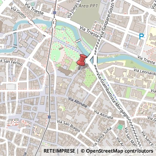 Mappa Via Porciglia, 30, 35121 Padova, Padova (Veneto)