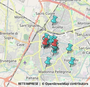 Mappa Via S. Pietro, 35139 Padova PD, Italia (1.09143)