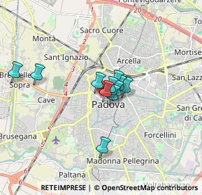 Mappa Via S. Pietro, 35139 Padova PD, Italia (1.09091)