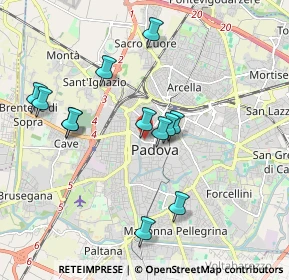 Mappa Via S. Pietro, 35139 Padova PD, Italia (1.79)