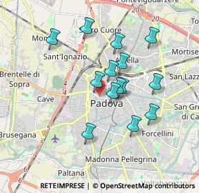 Mappa Via S. Pietro, 35139 Padova PD, Italia (1.53)