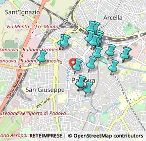 Mappa Via S. Pietro, 35139 Padova PD, Italia (0.791)
