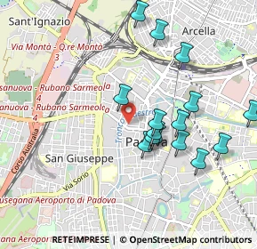 Mappa Via S. Pietro, 35139 Padova PD, Italia (0.90333)
