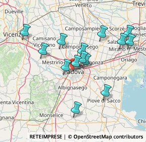 Mappa Via S. Pietro, 35139 Padova PD, Italia (13.95857)