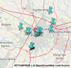 Mappa Via S. Pietro, 35139 Padova PD, Italia (2.6025)