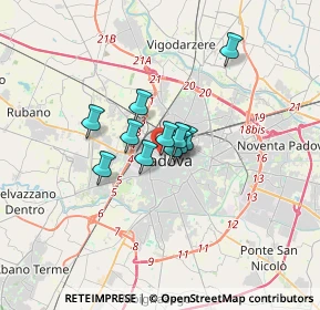 Mappa Via S. Pietro, 35139 Padova PD, Italia (1.86727)