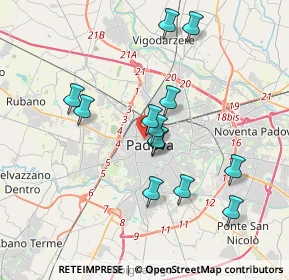 Mappa Via S. Pietro, 35139 Padova PD, Italia (3.28154)