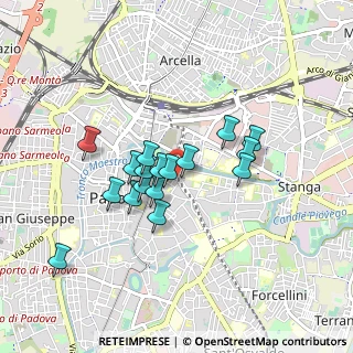 Mappa Via G.B, 35121 Padova PD, Italia (0.69059)