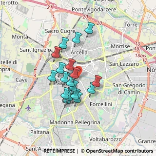 Mappa Via G.B, 35121 Padova PD, Italia (1.34389)