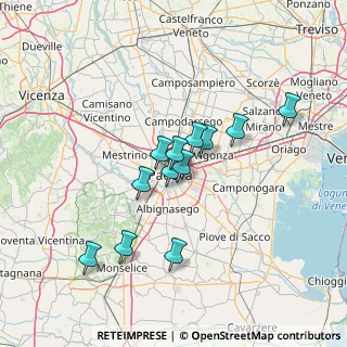 Mappa Via G.B, 35121 Padova PD, Italia (11.12083)