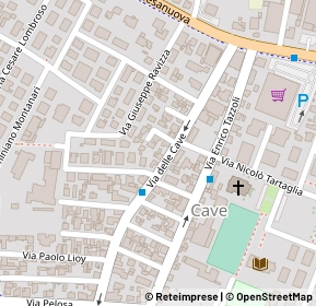 Mappa Via Alberto Guglielmotti, 35136 Padova PD, Italia (0.10385)