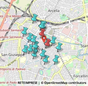 Mappa Via Giovanni Cittadella, 35137 Padova PD, Italia (0.669)