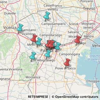 Mappa Via Giacomo Zanellato, 35131 Padova PD, Italia (10.21846)