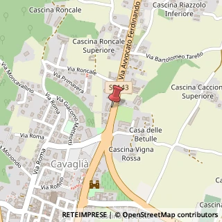 Mappa Via Rondolino, 36, 13881 Cavaglià, Biella (Piemonte)