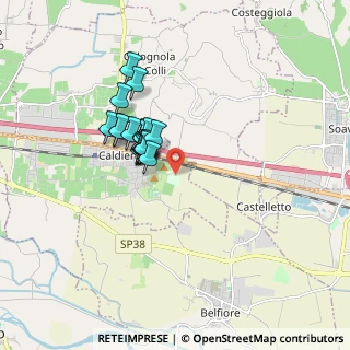 Mappa Via delle Terme, 37042 Caldiero VR, Italia (1.2585)