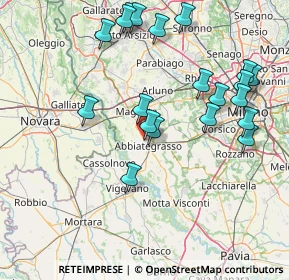 Mappa Via Niccolò Machiavelli, 20081 Abbiategrasso MI, Italia (16.9885)