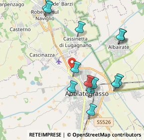 Mappa Via Niccolò Machiavelli, 20081 Abbiategrasso MI, Italia (2.18462)