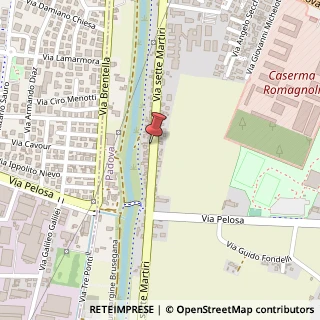 Mappa Via Sette Martiri, 84, 35143 Padova, Padova (Veneto)
