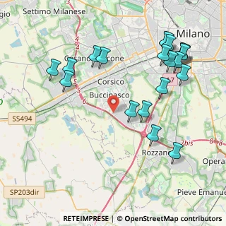 Mappa Via E. Fermi, 20090 Assago MI, Italia (4.7595)