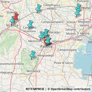 Mappa Via Dante, 35139 Padova PD, Italia (16.63167)