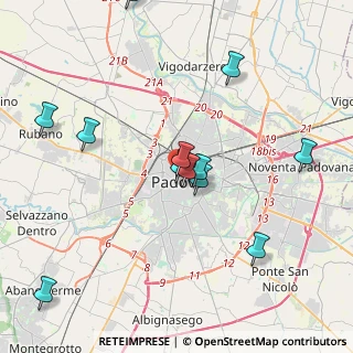 Mappa Via Sant'Agnese, 35139 Padova PD, Italia (4.49)