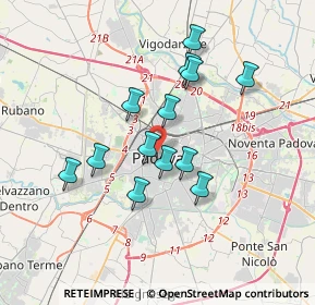 Mappa Via Sant'Agnese, 35139 Padova PD, Italia (2.98923)