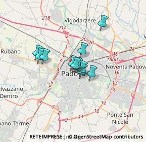 Mappa Via Dante, 35139 Padova PD, Italia (2.07909)