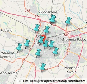 Mappa Via Dante, 35139 Padova PD, Italia (3.04154)