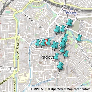 Mappa Via Sant'Agnese, 35139 Padova PD, Italia (0.41)