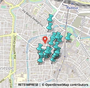 Mappa Via Dante, 35139 Padova PD, Italia (0.323)
