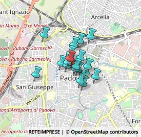 Mappa Via Dante, 35139 Padova PD, Italia (0.469)