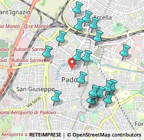 Mappa Via Dante, 35139 Padova PD, Italia (0.98)