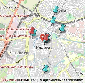 Mappa Via Dante, 35139 Padova PD, Italia (0.64545)