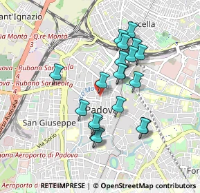 Mappa Via Dante, 35139 Padova PD, Italia (0.7825)