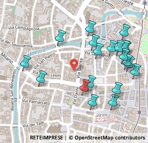 Mappa Via Dante, 35139 Padova PD, Italia (0.281)