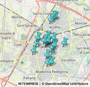 Mappa Via Sant'Agnese, 35139 Padova PD, Italia (1.056)