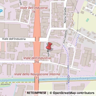 Mappa Via Sesta Strada, 8, 35129 Padova, Padova (Veneto)