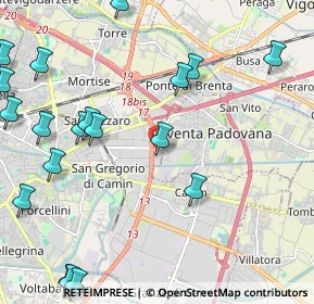 Mappa Via Sesta Strada, 35129 Padova PD, Italia (3.007)